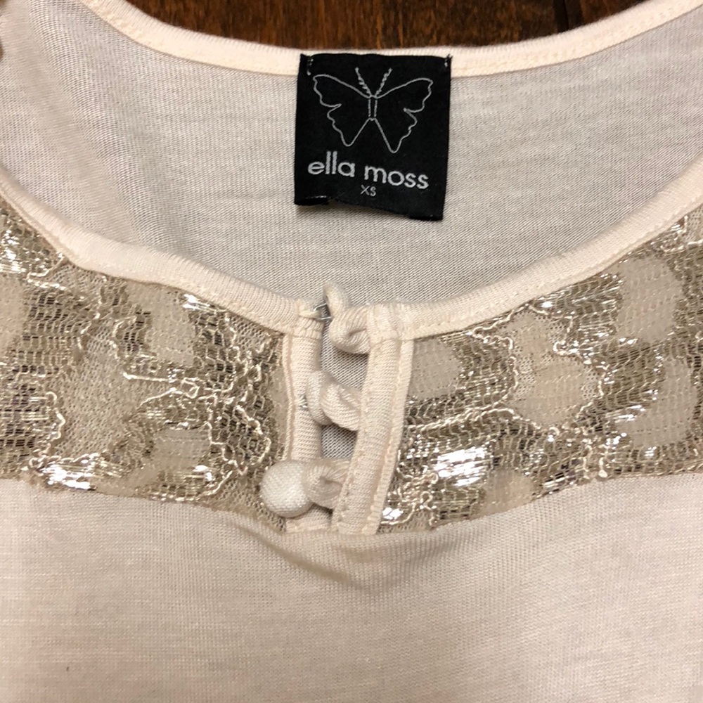 Ella moss metallic detail top - Picture 5 of 13